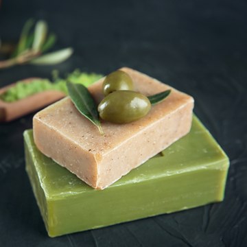Raspberry extract bathing Bar